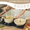 KOCH SYSTEME CS 6qt Aluminum Stock Pot with Nonstick Cream Interior, Nonstick Soup Pots with Glass Lid & Stainless Steel Handles,Dishwasher-Safe - 3 of 4