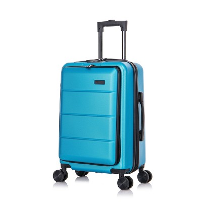 Sky bag white and cheap blue trolley