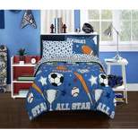 Twin Game Day Sports Super Soft Bed in a Bag - Kidz Mix