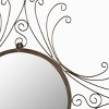 Maltese Mirror - 28.3" x 31.5" - MIR3009 - Rustic Brown - Safavieh - 3 of 3