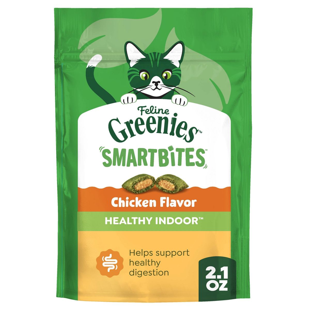 Greenies Smartbites Healthy Indoor Chicken Flavor Cat Treats