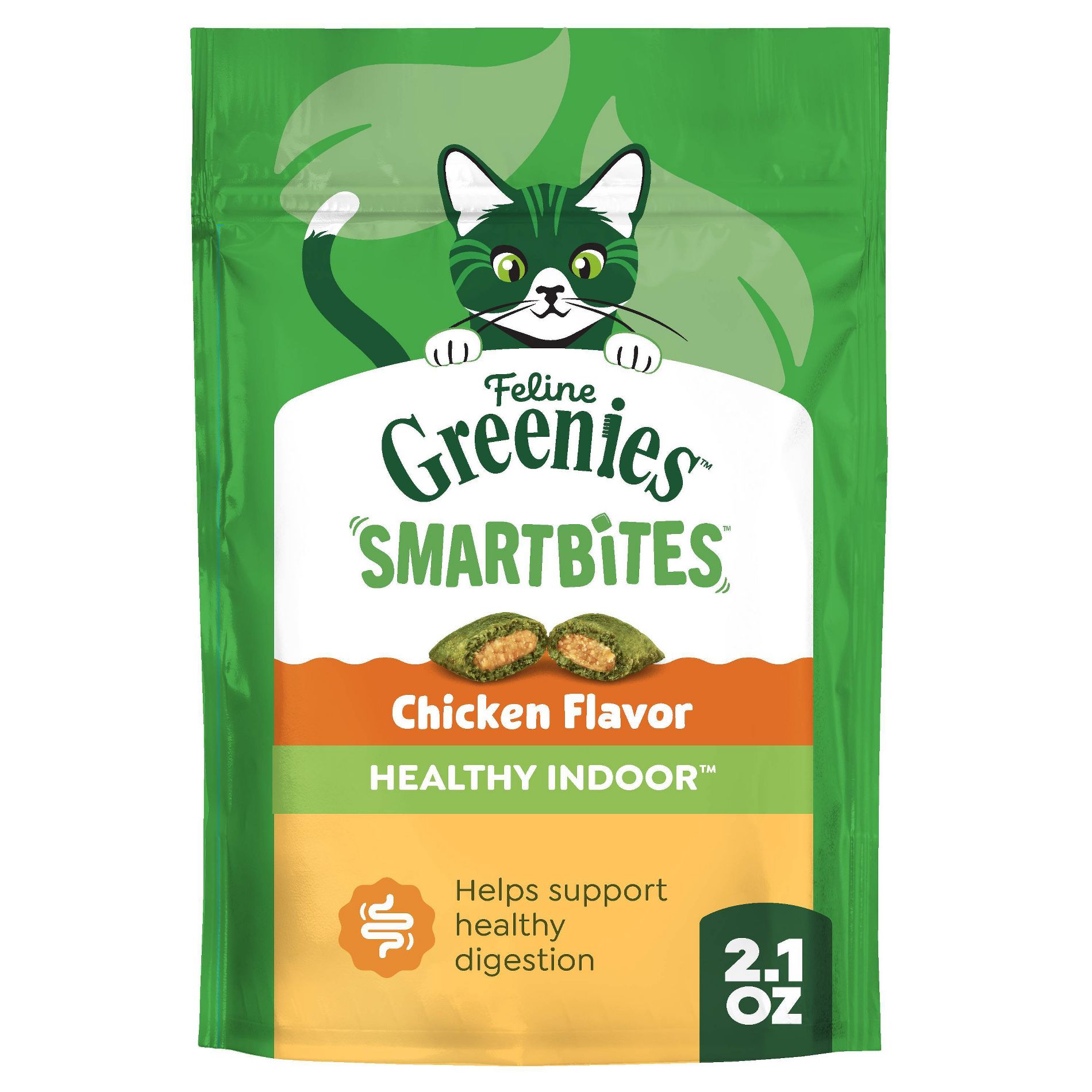Greenies Smartbites Healthy Indoor Chicken Flavor Cat Treats