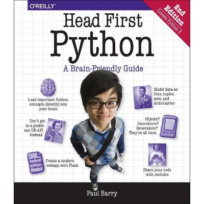 Head First Python - 2nd Edition by  Paul Barry (Paperback)