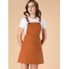 Allegra K Women's Adjustable Strap Above Knee Suspender Dress - 3 of 4