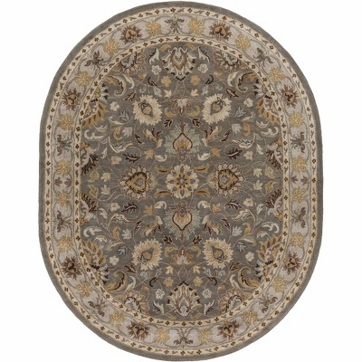 Hauteloom Cherryfield Hand Tufted Taupe Wool Rug