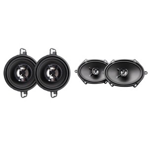 MB Quart Discus DK2-168 6x8 Inch Coax Speakers with DK2-108 3.5 Inch Coax Speakers - 1 of 4