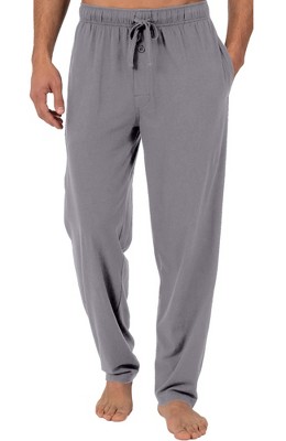 ADR Mens Knit Pajama Pants with Pockets Steel Gray 3X Large