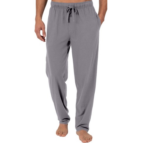 Adr Mens Knit Pajama Pants With Pockets Steel Gray Medium : Target