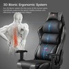 Hector, Gaming Chair,27" D x 27" W x 49.4" H,Black - 4 of 4