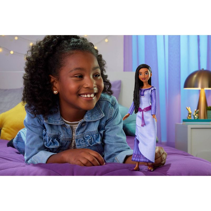 Disney Wish Asha of Rosas Posable Fashion Doll and Accessories, 3 of 8