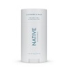 Native Deodorant for Men - Cashmere & Rain - Aluminum Free - 2.65oz - 2 of 4