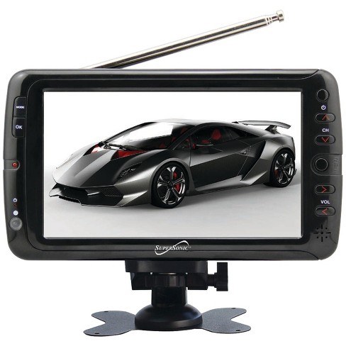 Supersonic SC-195 7 TFT Portable Digital LCD TV, AC/DC Compatible with RV/Boat - image 1 of 2