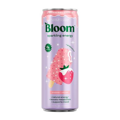 BLOOM NUTRITION Strawberry Shortie Energy Drink - 12 fl oz Can