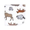Hudson Baby Infant Boy Flannel Cotton Washcloths, Animal Adventure 12 Pack, One Size - 3 of 4