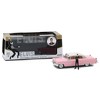 Elvis Presley's 1955 Pink Cadillac Fleetwood Series 60 with Elvis Presley Figurine 1/43 Diecast Model Car by Greenlight - 2 of 4