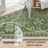 Abynow Floral Loomed Machine Washable Area Rug - 4 of 4