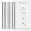 American Soft Linen Turkish Beach Towel, 100% Cotton Cabana Striped Beach Towel, 30 in by 60 in Soft Absorbent Beach Pool Towel - 3 of 4