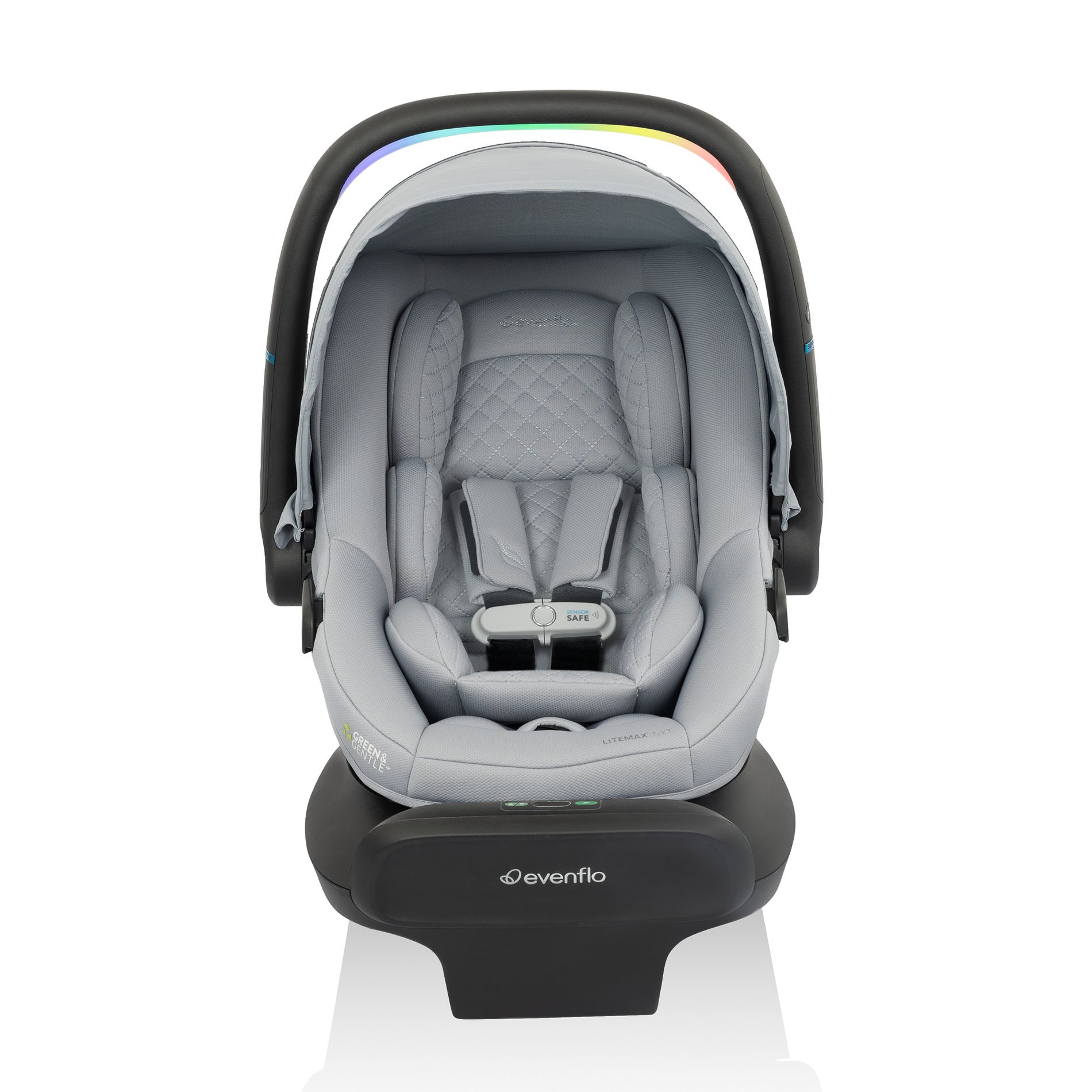Evenflo LiteMax NXT Infant Car Seat with SensorySoothe - Quartz