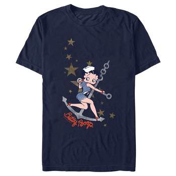 Men's Betty Boop Sailor Betty T-shirt : Target