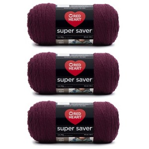 Red Heart Super Saver Yarn 24 Pack-Claret - 1 of 4