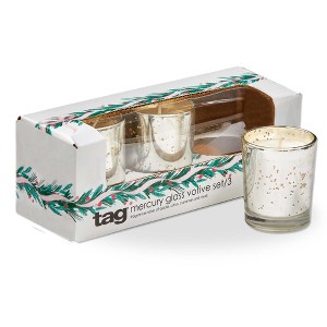 TAG Frosty Mercury Votive Candle S/3 - 1 of 1