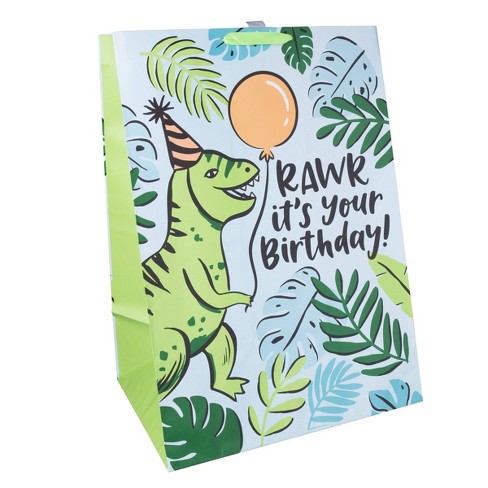 xlarge dinosaur print gift bag spritz target