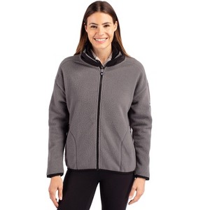 Cutter & Buck Cascade Eco Womens Fleece Jacket - 1 of 2