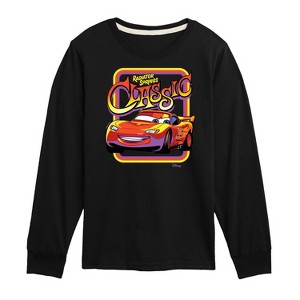 Boys' - Disney - Radiator Springs Classic Lightning McQueen Long Sleeve Graphic T-Shirt - 1 of 4