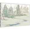 Amanti Art Winter Wood Landscape by Patricia Pinto Canvas Wall Art Print Framed 23 x 16-in. - 3 of 4