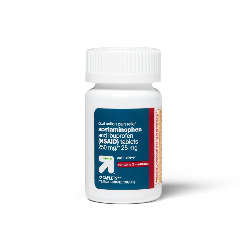 Acetaminophen Pain Reliever Caplet - 72ct - up &#38; up&#8482;, 2 of 5