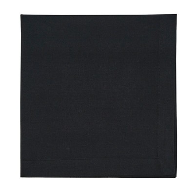 Split P Elements Solid Napkin Set - Black