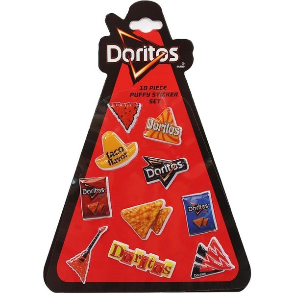 Doritos Calcomanías Divertidas para Niños para el Aula - Lindas Calcomanías Infladas para Regreso a Clases para Niñas, Niños y Adolescentes, Calcomanías Decorativas Geniales, Recuerdos para Fiestas