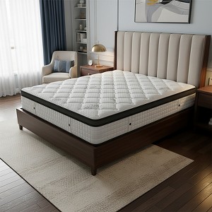 Mattress 12 inch, Hybrid Mattress in a Box with Memory Foam and Pocket Springs for Pressure Relief, Medium Firm Mattress, Motion Isolation,CertiPUR-US - 1 of 4