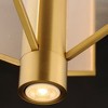 ET2 Lighting Telstar 4 - Light Pendant in  Natural Aged Brass - 4 of 4