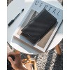 Passport Wallet RFID Blocking Travel Wallet for Men & Women, Long Size, Carbon Fiber Black - 4 of 4