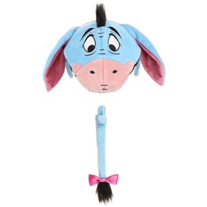 HalloweenCostumes.com    Winnie the Pooh Eeyore Plush Headband & Tail Kit, Black/Blue/Purple - 1 of 4