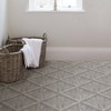 FloorPops 4'x5' Set of 20 Townhouse Peel & Stick Floor Tiles Gray: Vinyl Mosaic Flooring, Stain-Resistant - 3 of 4