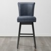 Spruce&Spring Upholstered 26-inch Counter Height Swivel Barstool - 3 of 4