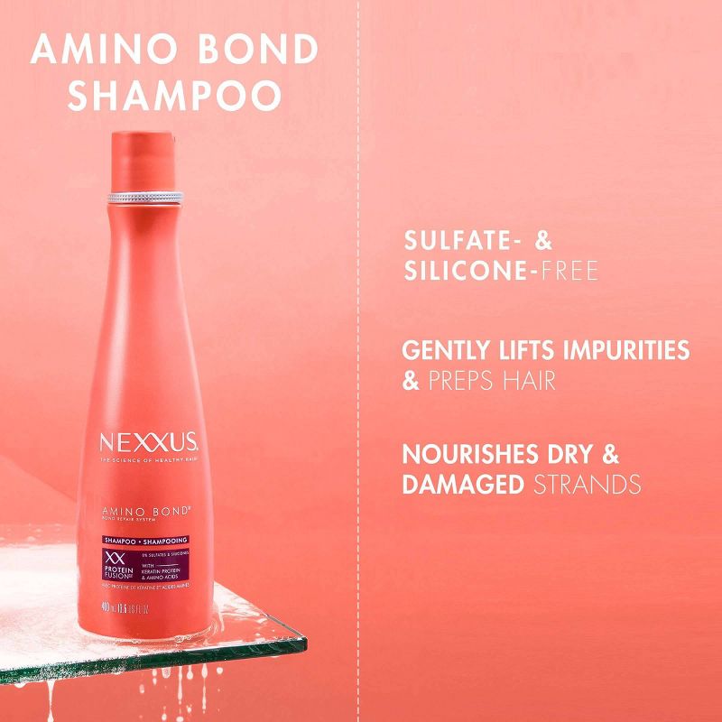 Nexxus Amino Bond Repair Shampoo with Five Amino Acids and Keratin Protein - 13.5oz, 5 of 9
