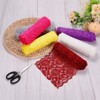Unique Bargains Floral Pattern Decorative Gift Wrapping Crafts Lace Ribbon - 4 of 4