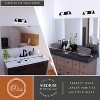VAXCEL Winthrop 3-Light 25.25 in. Wide Modern Contemporary Bathroom Vanity Lighting Fixture - 3 of 4