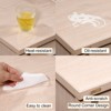 Unique Bargains Table Protector PVC Rectangular Waterproof Corner Design Tablecloth Placemat for Office Home - 4 of 4