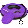 Slippery Racer Grande XL Hard Bottom Inflatable Snow Tube - 2 of 4