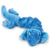 Zanies Plush Bungee Geckos Dog Toy, 16", Bundle of 4 (Blue, Neon Green, Orange, and Purple) - image 3 of 4