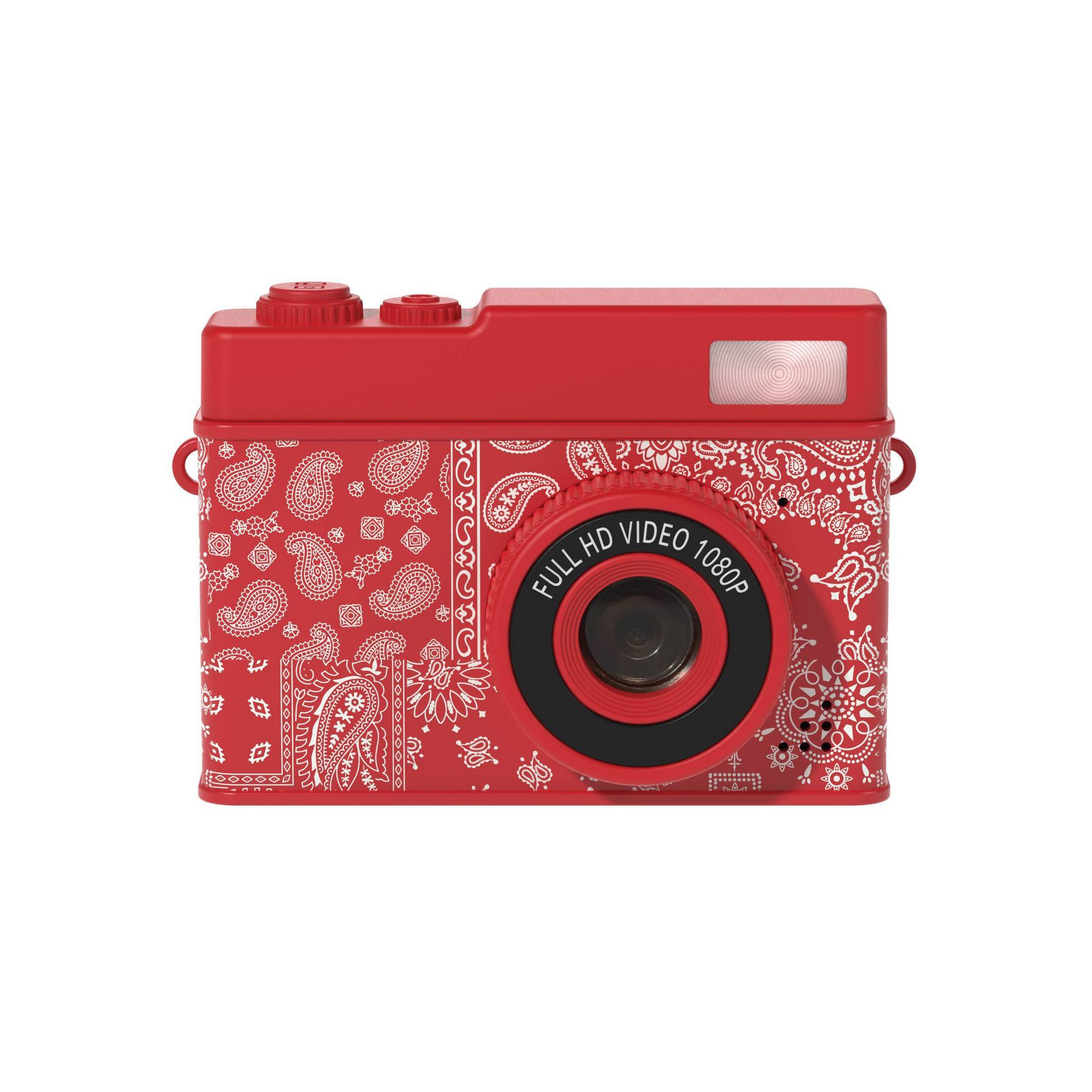 GEMS Mini Digital Camera - Red Bandana Print