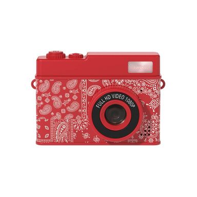 GEMS Mini Digital Camera - Red Bandana Print