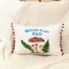 The Lakeside Collection Mushroom Garden Accent Pillows - 2 of 3