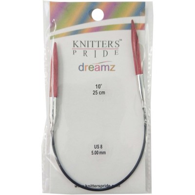 Knitter's Pride-Dreamz Fixed Circular Needles 10"-Size 8/5mm