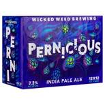 Wicked Weed Pernicious IPA  -12pk/12 fl oz Cans