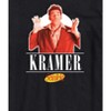 Men's Seinfeld Kramer Short Sleeve Graphic T-Shirt - Black - 5X Big and Tall - 2 of 4